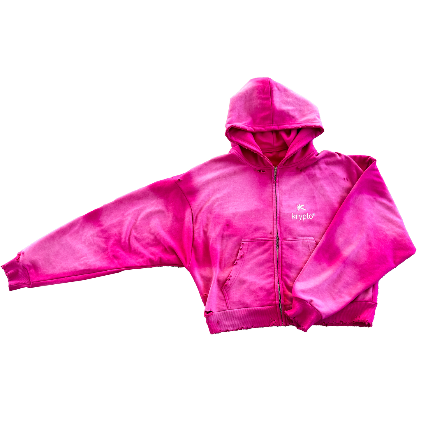 BUBBLEGUM ZIP UP