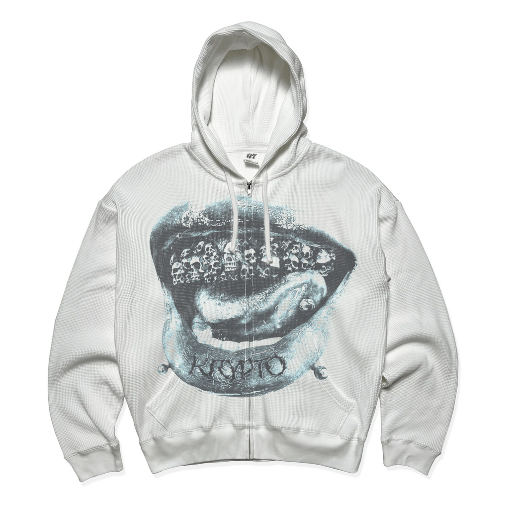LIPS THERMAL KNIT ZIP-UP