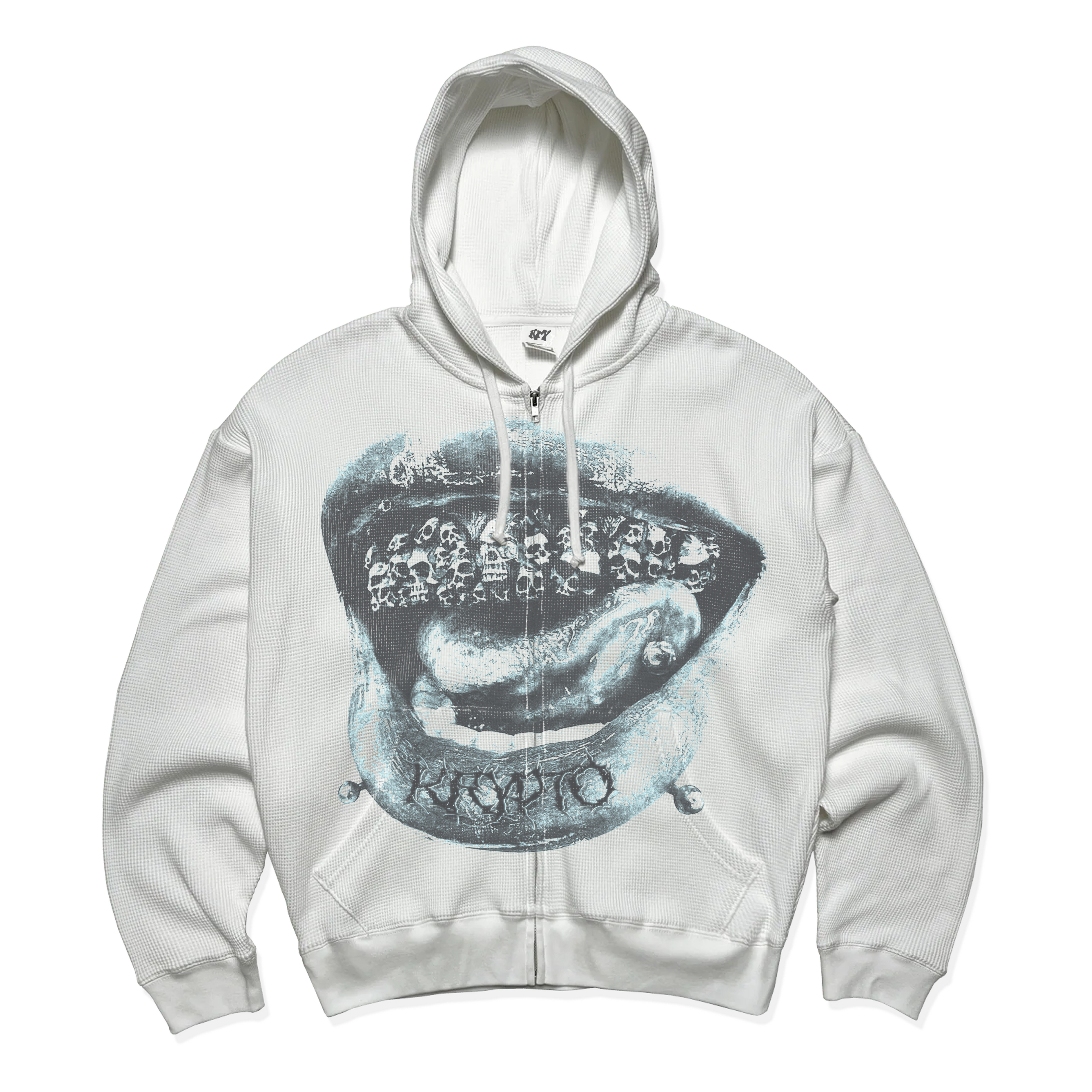 LIPS THERMAL KNIT ZIP-UP
