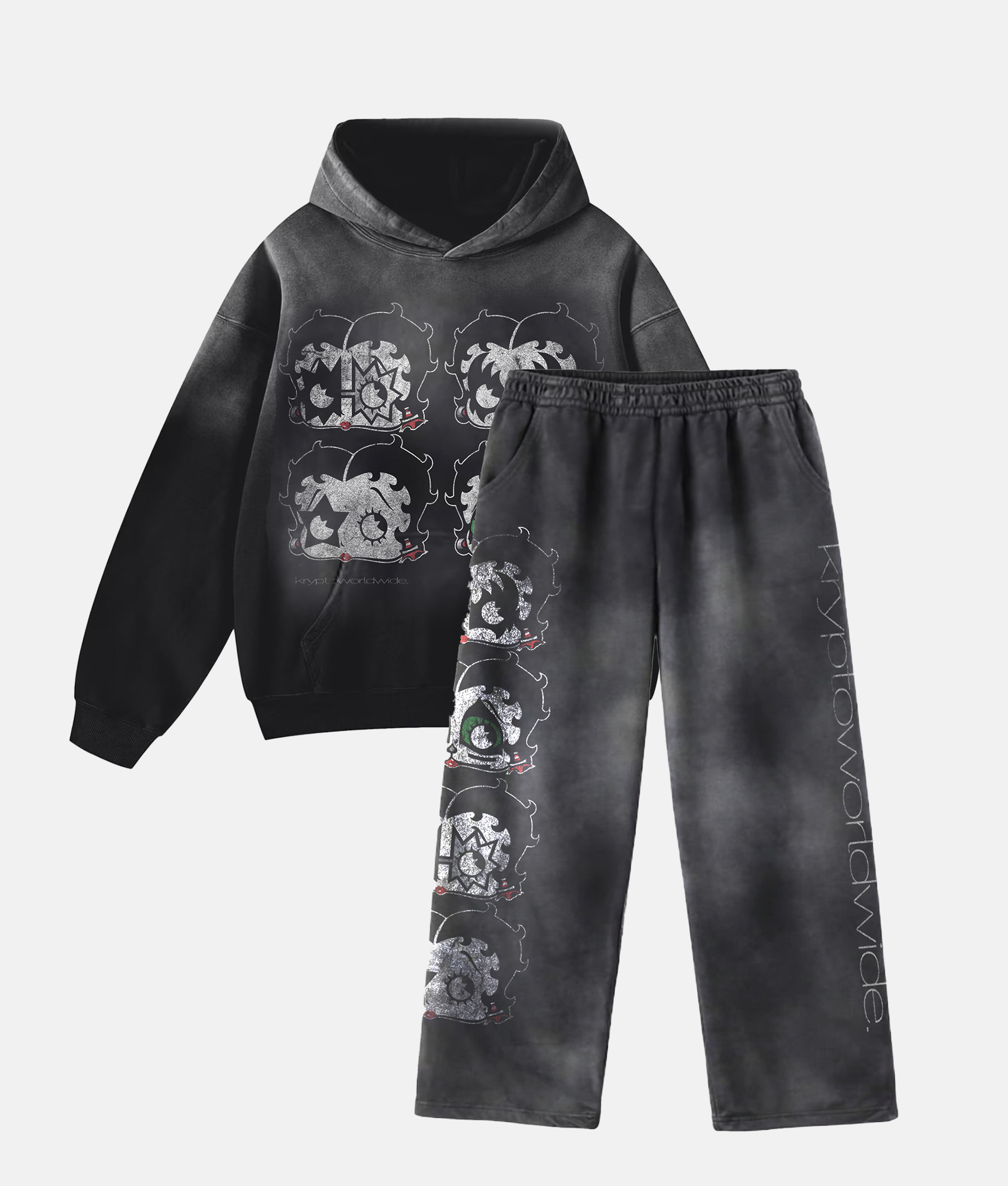 BETTY BOOP VINTAGE SWEAT SUIT BUNDLE