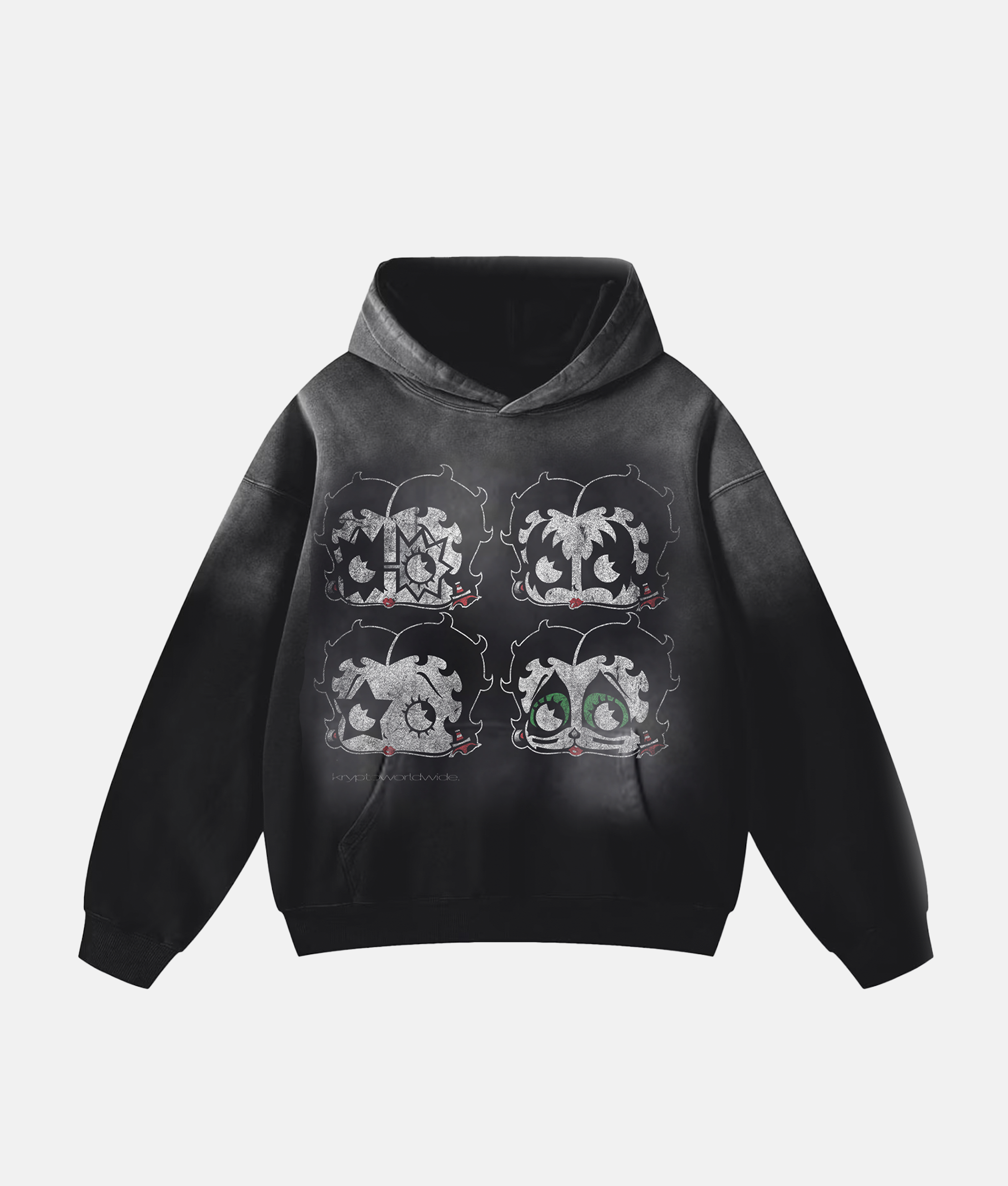 BETTY BOOP VINTAGE WASH HOODIE