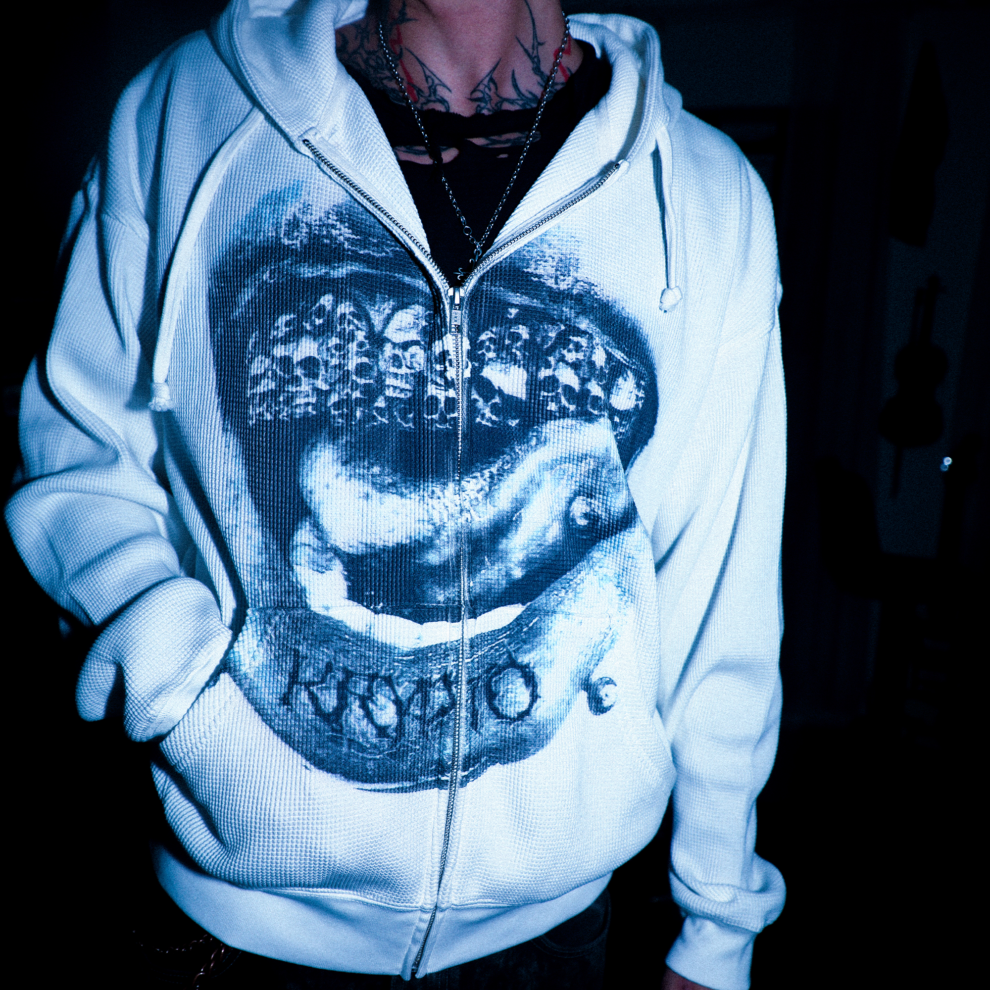 LIPS THERMAL KNIT ZIP-UP